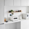 Etagere rangement plan de cuisine bois design Yamazaki Tower