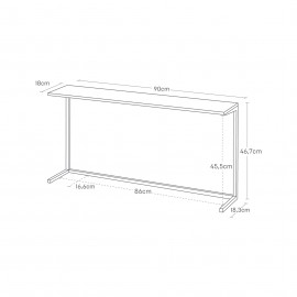 Etagere rangement plan de cuisine bois design Yamazaki Tower