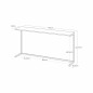 Etagere rangement plan de cuisine bois design Yamazaki Tower