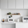 Etagere rangement plan de cuisine bois design Yamazaki Tower