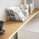 Etagere rangement plan de cuisine bois design Yamazaki Tower