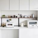 Etagere rangement plan travail cuisine bois design Yamazaki Tower