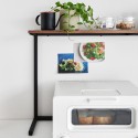 Etagere rangement plan travail cuisine bois design Yamazaki Tower