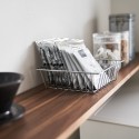 Etagere rangement plan travail cuisine bois design Yamazaki Tower