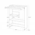 Rangement epices acier design plan de travail cuisine Yamazaki Tower