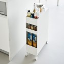 Rangement a roulettes 3 tiroirs polyvalent design Yamazaki Tower