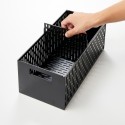 Rangement a roulettes 3 tiroirs design polyvalent Yamazaki Tower