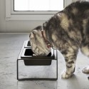Gamelle pour animaux 2 surélevées Yamazaki Tower