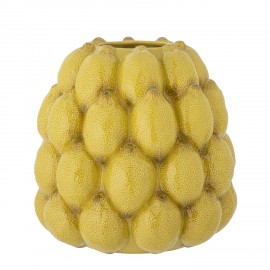 Vase ceramique design citrons Bloomingville Limone