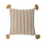 Coussin coton recyclé motif abstrait Bloomingville EVIAYA