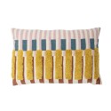 Coussin motif graphique design multicolore Bloomingville Lane