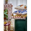 Coussin motif graphique design multicolore Bloomingville Lane