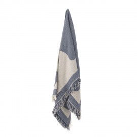 Plaid coton recycle motif design abstrait Bloomingville Ethan