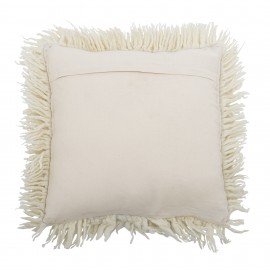 Coussin laine poile long tufte Bloomingville Star
