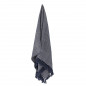 Plaid coton recycle bleu chevrons Bloomingville Herringbone