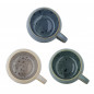 Mugs ceramique artisanale couleur Bloomingville Harriet set de 3