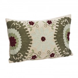 Housse coussin brode decoratif Madam Stoltz