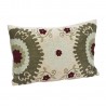Housse coussin velours brodé Madam Stoltz