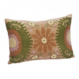 Housse coussin brode artisanal Madam stoltz
