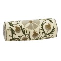 Coussin traversin broderie artisanale florale Madam Stoltz