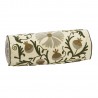 Coussin traversin broderie artisanale florale Madam Stoltz