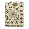 Jetee de lit broderie artisanale florale Madam Stoltz