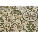 Jetee de lit broderie artisanale florale Madam Stoltz
