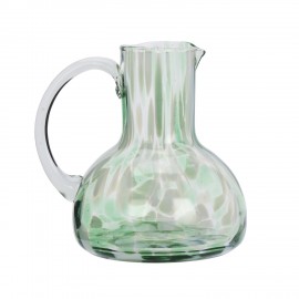 Carafe a eau verre souffle tachete couleur Madam Stoltz