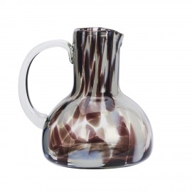 Carafe verre artisanal tachete couleur Madam Stoltz