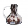 Carafe à eau verre soufflé tacheté Madam Stoltz