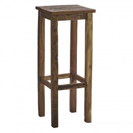 Table console da point carree bois recycle Madam Stoltz