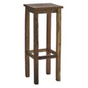 Table console da point carree bois recycle Madam Stoltz