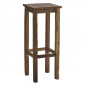 Table console da point carree bois recycle Madam Stoltz