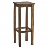 Table d'appoint carrée bois recyclé Madam Stoltz