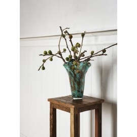Table console da point carree bois recycle Madam Stoltz