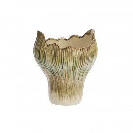 Vase ceramique organique sculptural Madam Stoltz