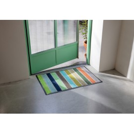 Tapis d'entrée multicolore Remember Andante