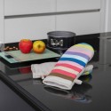 Gants de cuisine colore rayures Remember set de 2