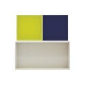 Plateaux decoratifs bois laque couleur Remember Trias set de 3