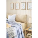 Housse de coussin tete de lit coton matelasse IB Laursen