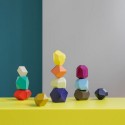 Jeu d adresse bois multicolore Remember Torrino
