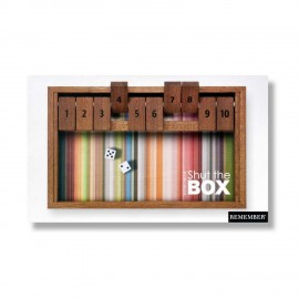 Jeu de societe bois Remember Shut The Box