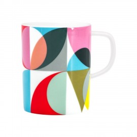 Mug colore design porcelaine Remember Solena