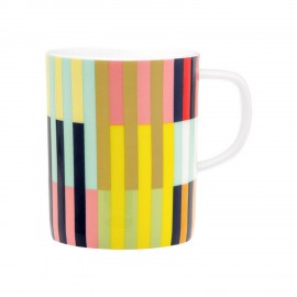 Mug porcelaine design contemporain couleur Remember Havanna