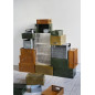 Boites de rangement metal perfore Madam Stoltz set de 3