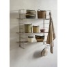 Paniers tresses herbier Madam Stoltz set de 5