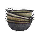 Paniers tresses herbier Madam Stoltz set de 5