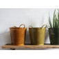 Panier rangement design metal perfore couleur Madam Stoltz set de 3