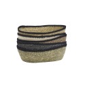 Panier ovale herbier seagrass tresse couleur Madam Stoltz