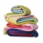 Plaid laine agneau design multicolore Klippan Aurora